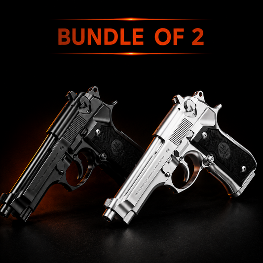 Twin Bundle - 2 Gun Multiple Colour for fun. Toy Gun