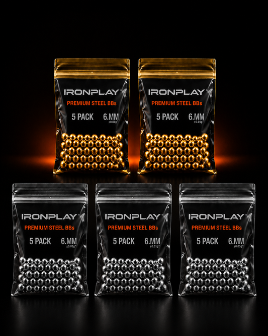 6mm Hard Plastic BBs (Pack of 5)