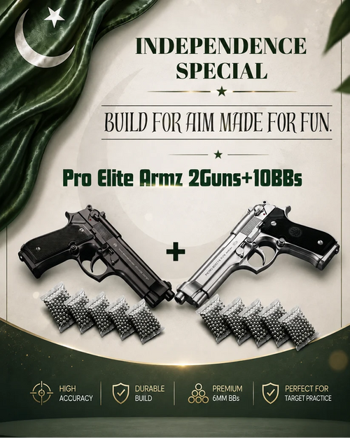 Pro Elite Armz Bundle - 2 Guns + 10 BBs