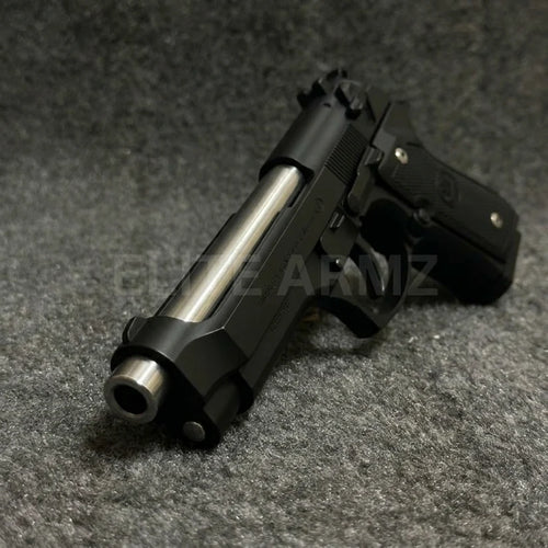 Black M92 Beretta Airsoft Toy Gun Realistic Design Safe Fun For Play